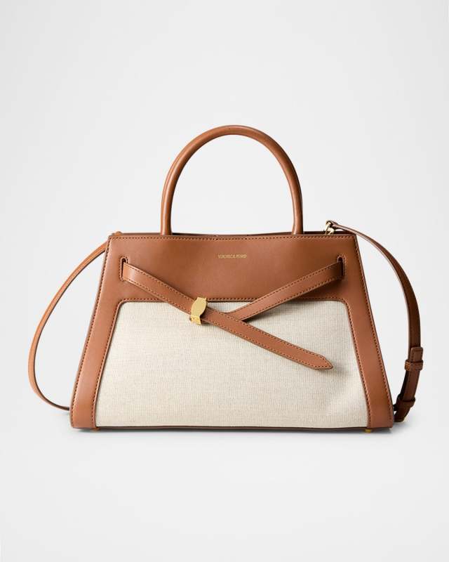 Dash Canvas & Leather Crossbody Bag